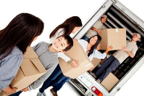 Man and van removals vehicle for a Sidcup home move