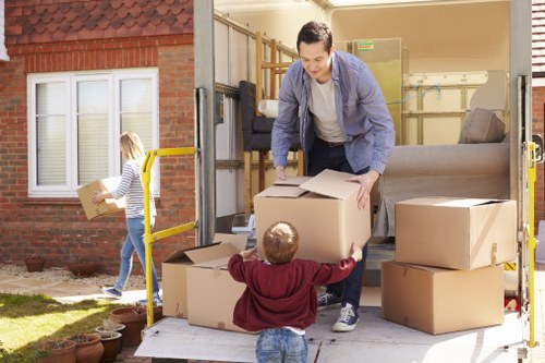 Customer booking and quotation paperwork for removals service
