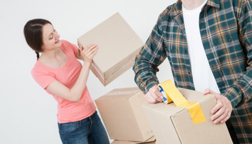 Packing, loading, and transport services for a Sidcup move