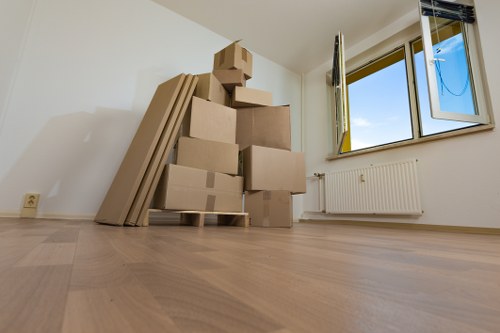 Man With Van Sidcup team handling items safely during a move