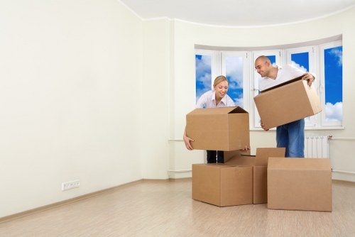 Local moving team helping with a house move in Sidcup