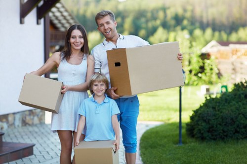 Local house removal planning with boxes, furniture, and access considerations