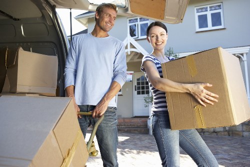 A local man and van team handling a move in Sidcup